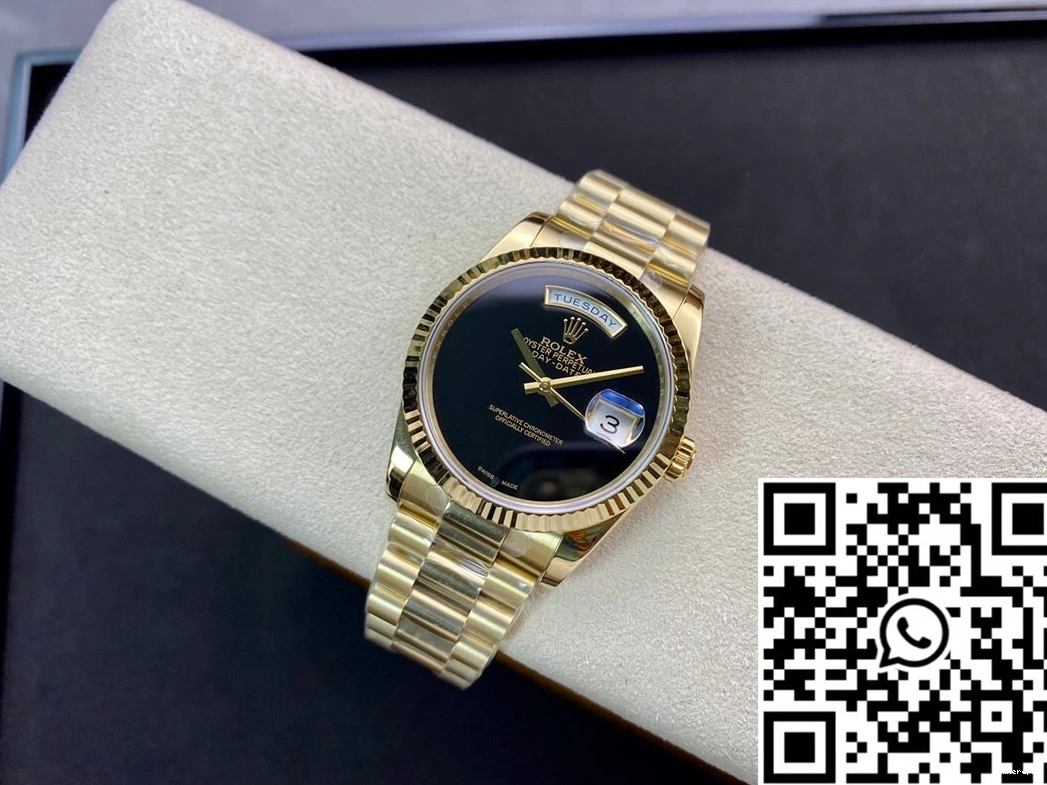 Dial 36MM Factory Calendar Date Double BP Day Black Rolex 0427